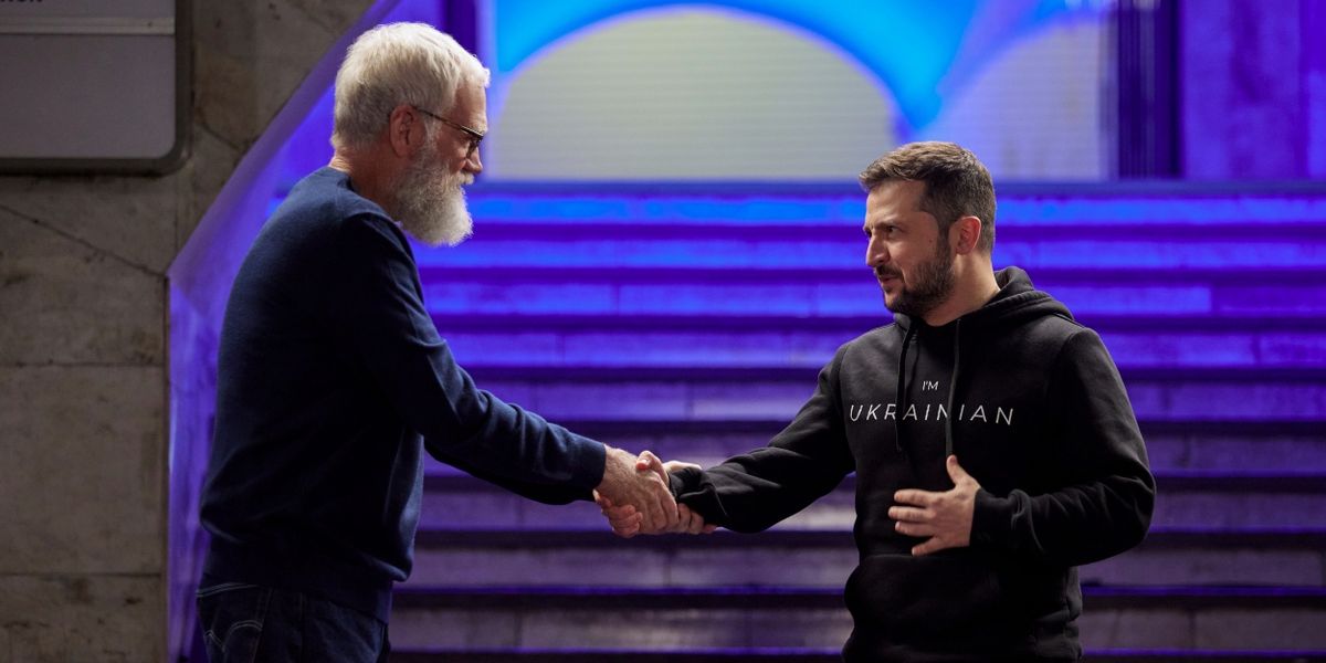 David Letterman to Interview President Volodymyr Zelenskyy on MY NEXT GUEST