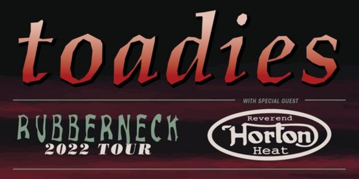 Toadies Add Dates To Rescheduled Rubberneck 25th Anniversary Tour