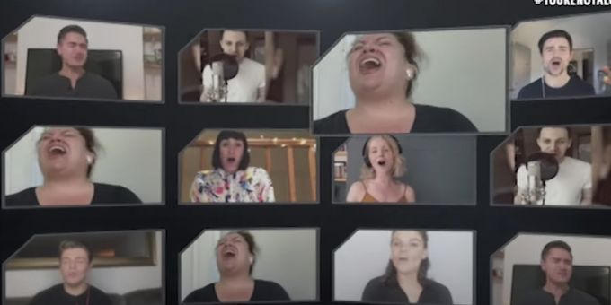 VIDEO: Keala Settle, Chrissy Metz, and More Lead 'You're Not Alone' Performance