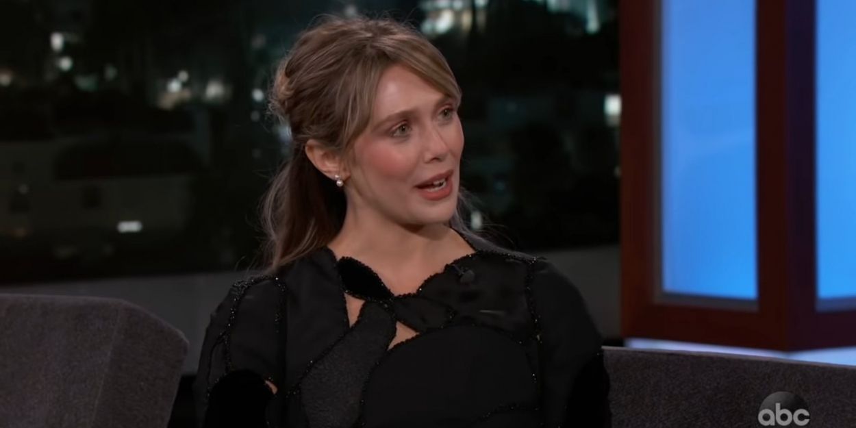 VIDEO: Elizabeth Olsen Talks About Hiding from JIMMY KIMMEL Video