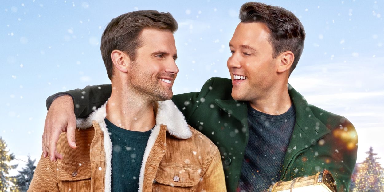 Interview: Kyle Dean Massey & Taylor Frey Talk Starring in A CHRISTMAS TO TREASURE Together  Image