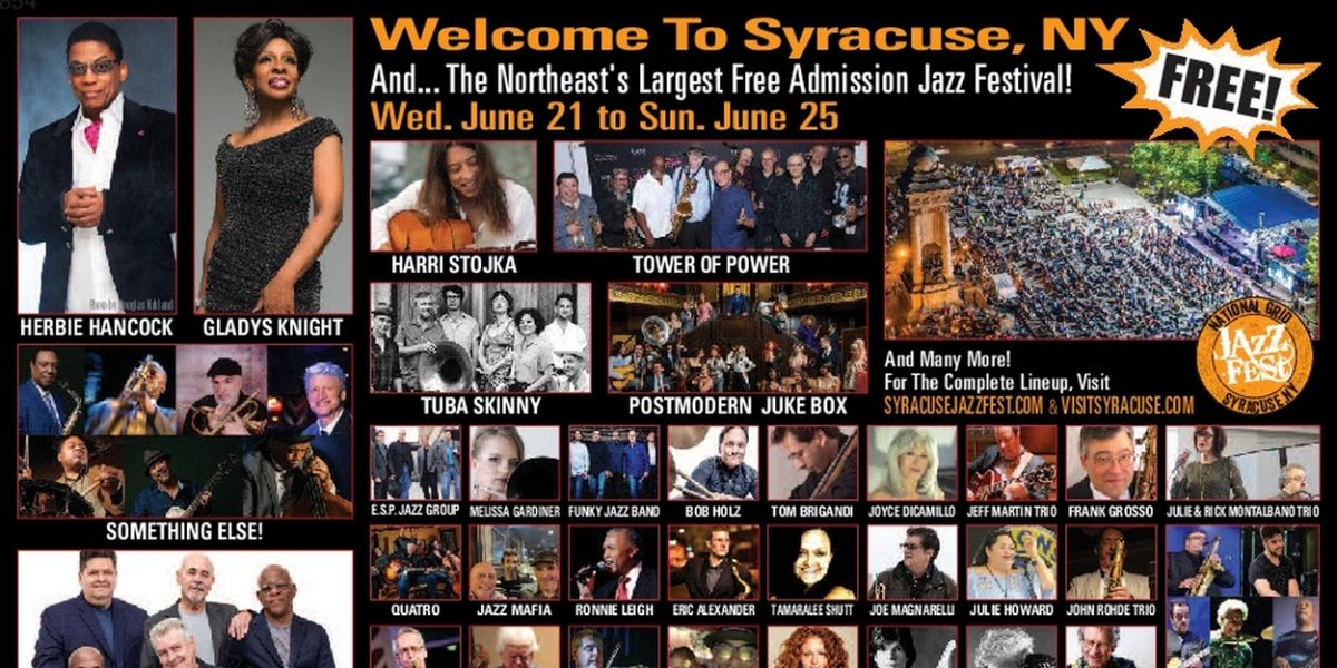 Herbie Hancock & Gladys Knight Headline 37th Annual The National Grid Jazz Fest