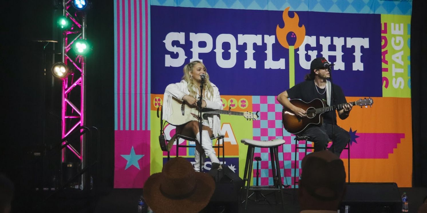 HunterGirl Closes Out CMA Music Fest With Massive Crowd  Image