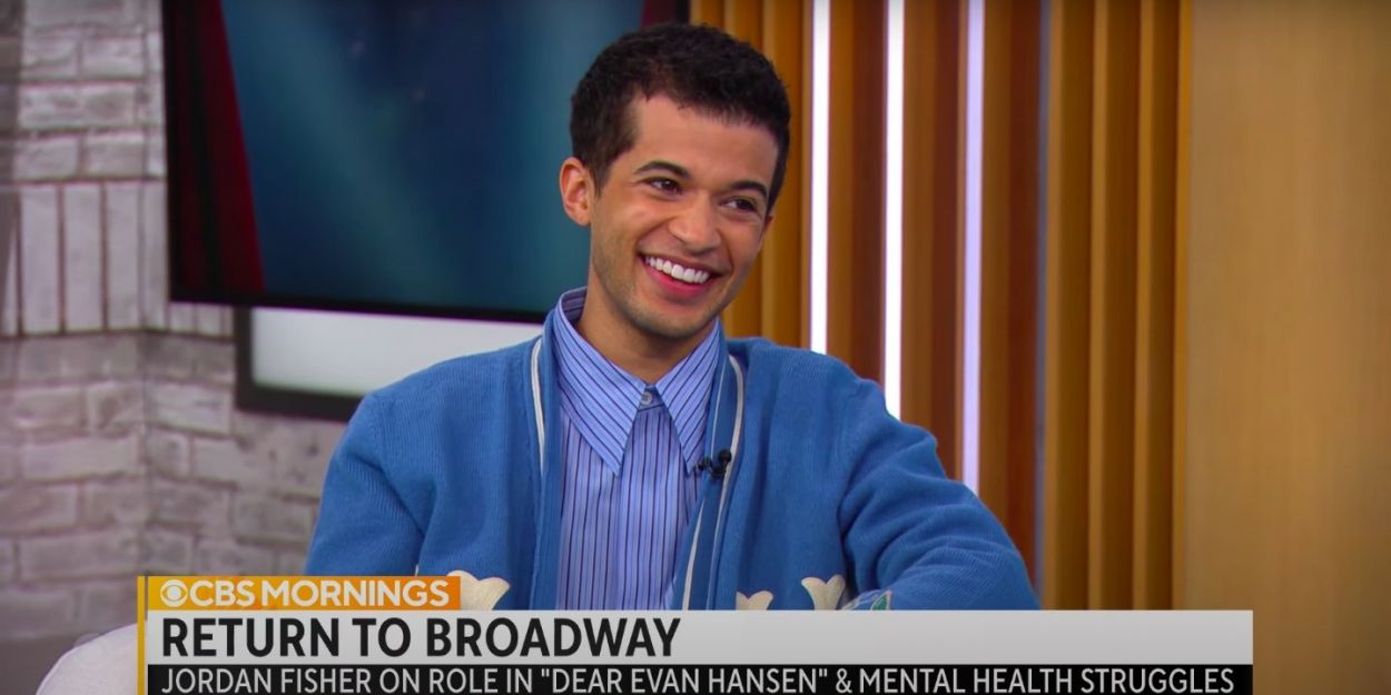 VIDEO: Jordan Fisher Talks DEAR EVAN HANSEN on CBS MORNINGS Video