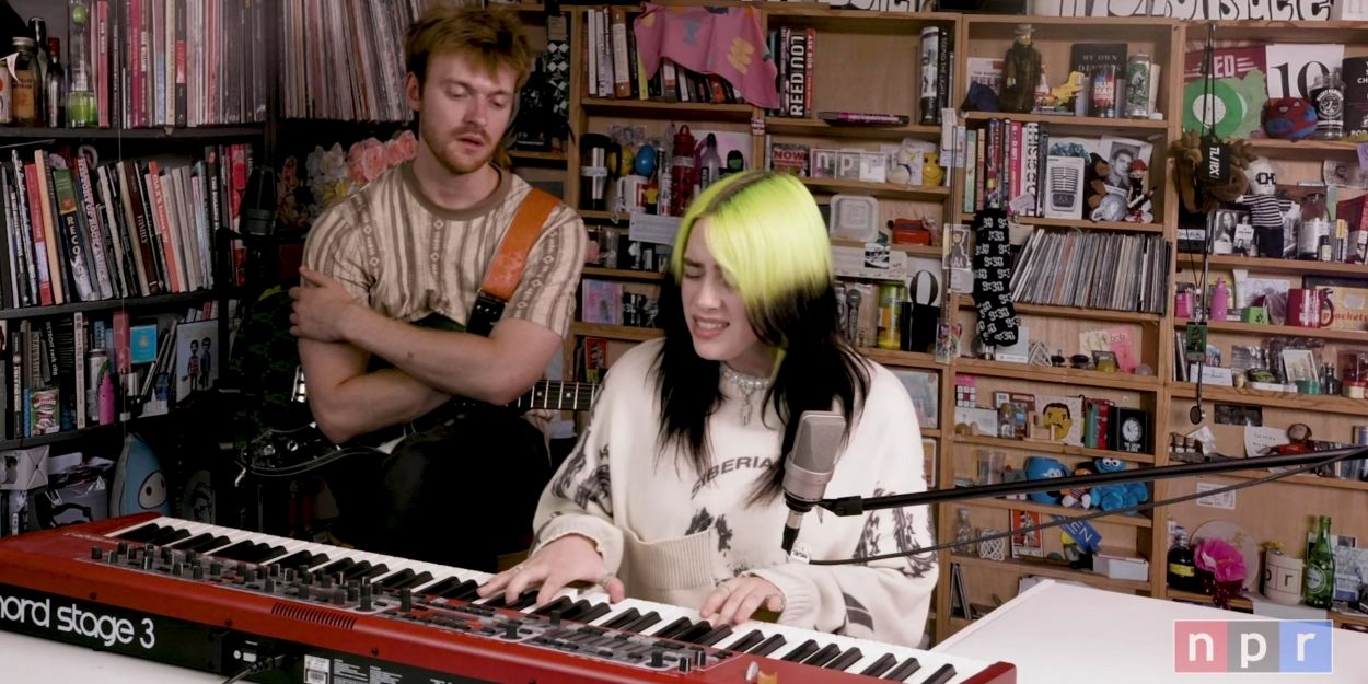 VIDEO: Watch Billie Eilish's TINY DESK AT HOME Concert! Video