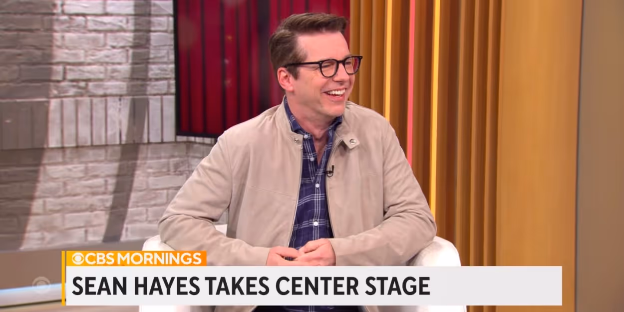 Video: Sean Hayes Reveals Why Starring in GOOD NIGHT, OSCAR is 'Therapeutic' to Him… Video