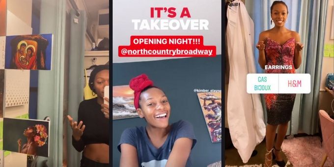 VIDEO: Watch GIRL FROM THE NORTH COUNTRY's Kimber Elaine Sprawl Takeover Our Instagram