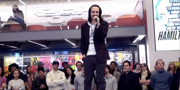 Broadway Rewind: Lin-Manuel Miranda Announces HAMILTON's Transfer Uptown to Broadway!