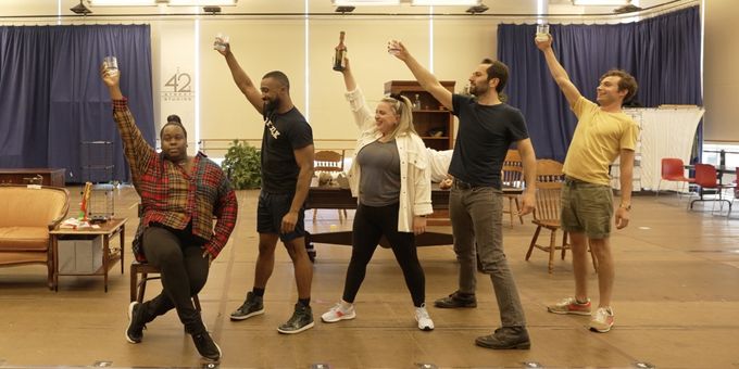 VIDEO: Watch Alex Newell & Cast of THE LAST SUPPER Sing 'Raise a Glass'