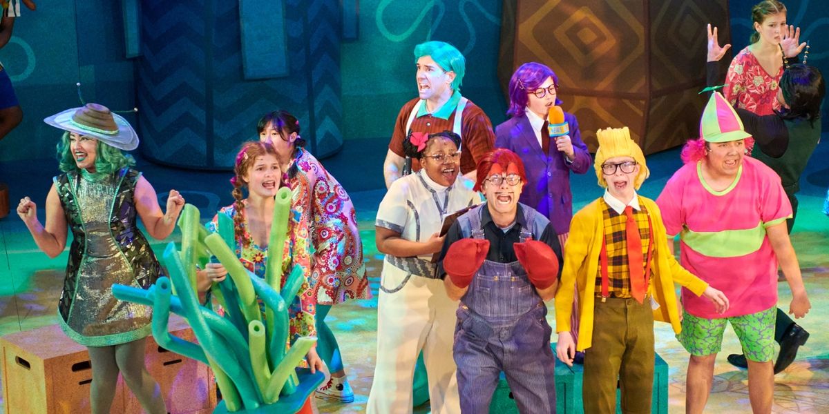 Review: 4 Reasons SPONGEBOB THE MUSICAL at First Stage Will Float Your Family's Boat