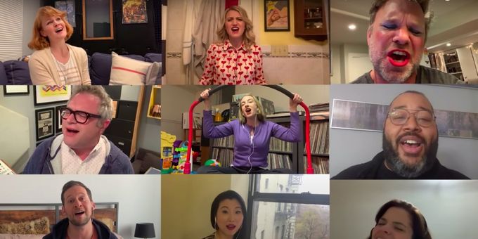 VIDEO: Annaleigh Ashford, Norbert Leo Butz, John Mulaney, and More Take Part in New Song 'The Radius of Love' About Staying Home