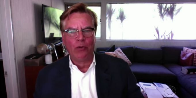 VIDEO: Aaron Sorkin Says He's Stressed About The Election on THE LATE LATE SHOW