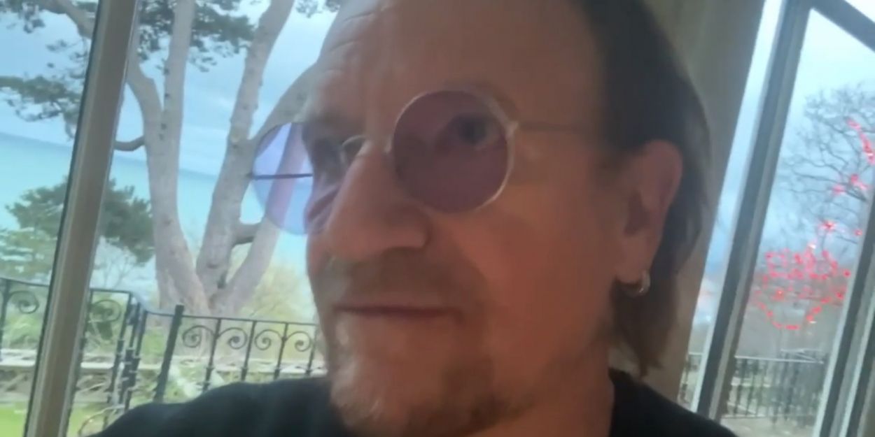 VIDEO: See Bono Sing A New Tribute Song To Those Impacted By the Current Health… Video
