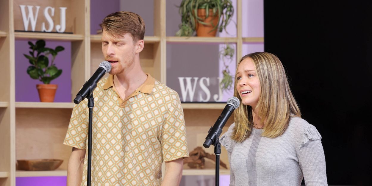 VIDEO: GIRL FROM THE NORTH COUNTRY's Colin Bates and Caitlin Houlahan Perform at The… Video