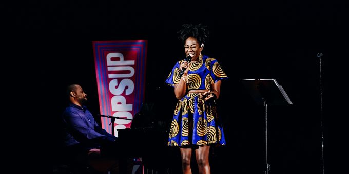 VIDEO: Amber Iman Performs at the Broadway Theatre For NY PopsUp
