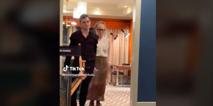 Video: Meryl Streep Does A CHORUS LINE Choreography With Wesley Taylor on ONLY MURDERS IN THE BUILDING Set