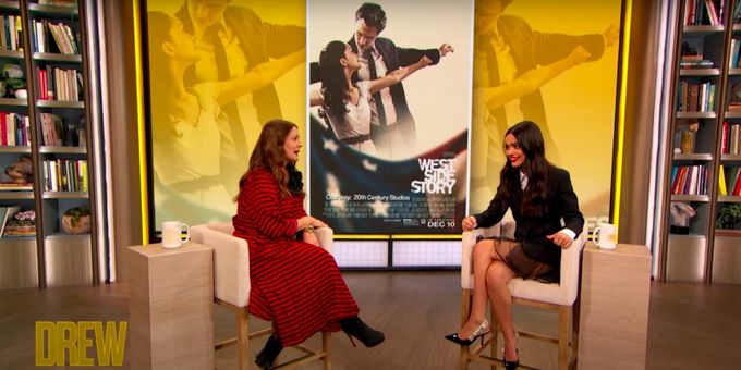 VIDEO: Rachel Zegler & Drew Barrymore Talk Working With Steven Spielberg