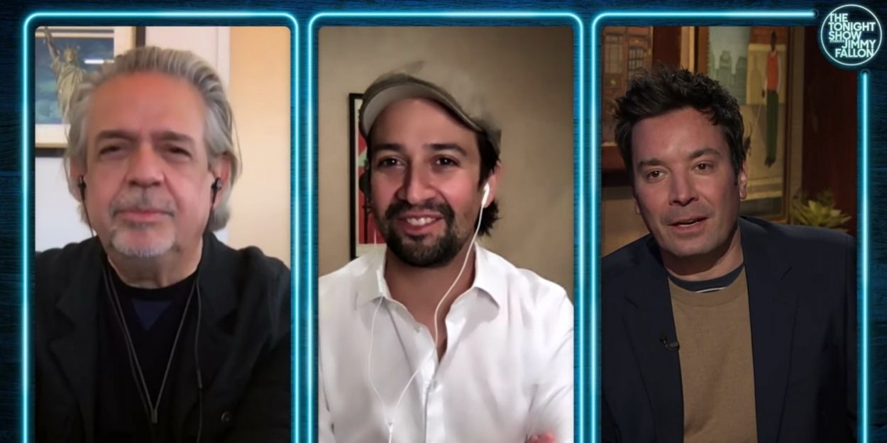 VIDEO: Lin-Manuel & Luis Miranda Play the Father-Son Challenge on THE TONIGHT SHOW Video