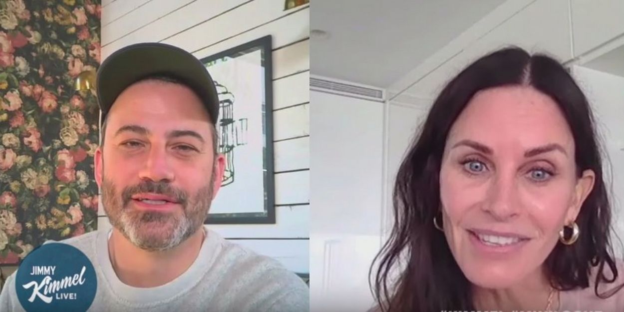 VIDEO: Courteney Cox Reveals She is Binge-Watching FRIENDS While in Quarantine Video