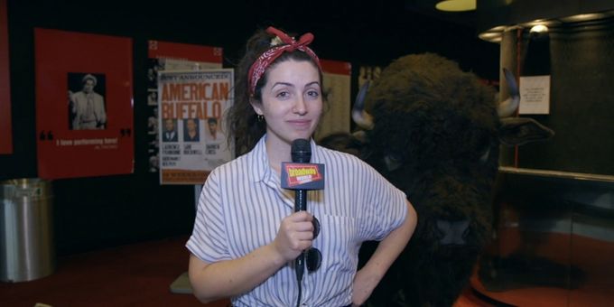 BWW Exclusive: Allison Frasca Visits AMERICAN BUFFALO on The Broadway Break(down)!