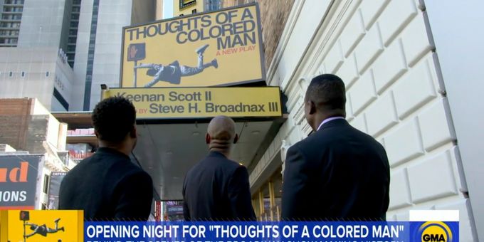 VIDEO: GOOD MORNING AMERCA Goes Behind the Scenes of THOUGHTS OF A COLORED MAN