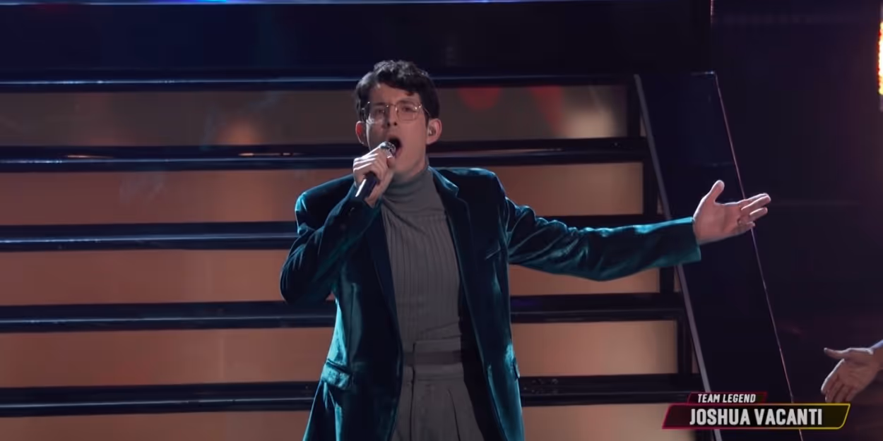 VIDEO: Watch THE VOICE Contestant Joshua Vacanti Perform 'You Will Be Found' Video