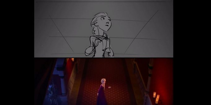 VIDEO: Watch the Original Storyboard Sequence For 'Into the Unknown' From FROZEN 2