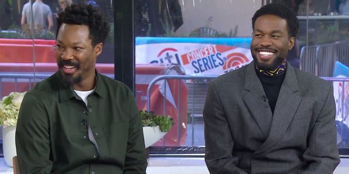 VIDEO: Corey Hawkins & Yahya Abdul-Mateen II Talk TOPDOG/UNDERDOG on THE TODAY SHOW