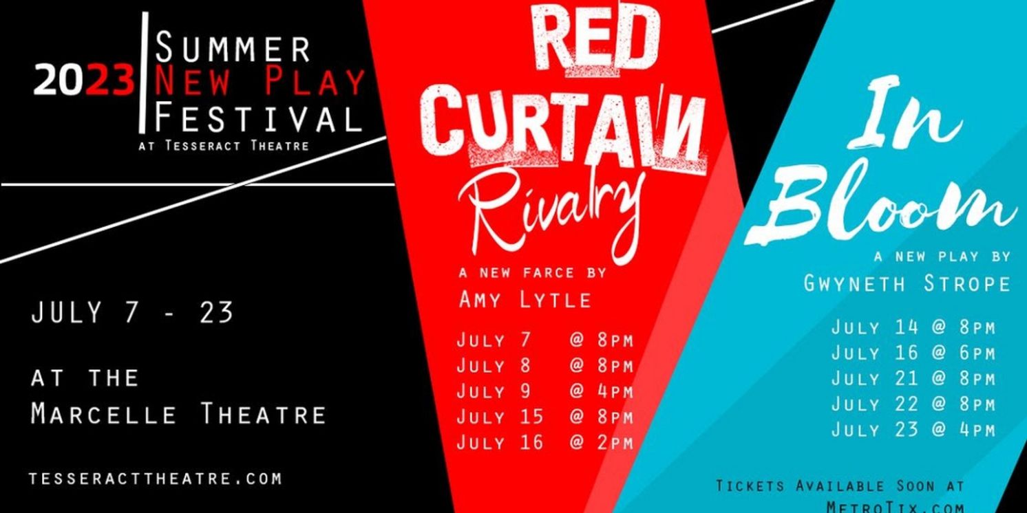 Summer New Play Festival Returns to Tesseract Theatre  Image