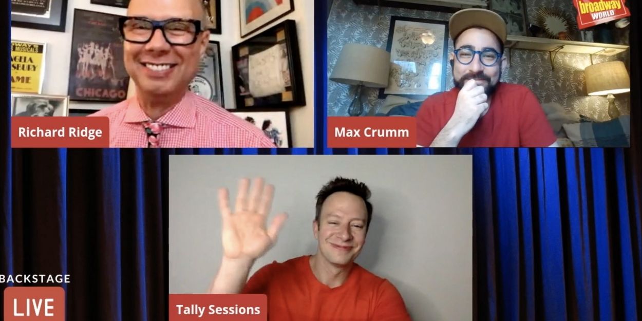 VIDEO: BURNING MAN's Max Crumm and Tally Sessions Visit Backstage LIVE with Richard… Video
