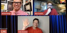 VIDEO: BURNING MAN's Max Crumm and Tally Sessions Visit Backstage LIVE with Richard R