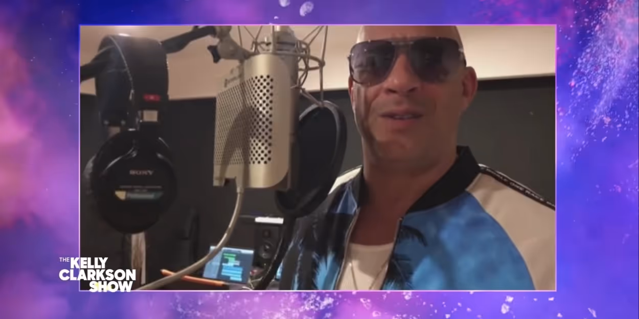 VIDEO: Vin Diesel Debuts New Song 'Feel Like I Do' on THE KELLY CLARKSON SHOW Video