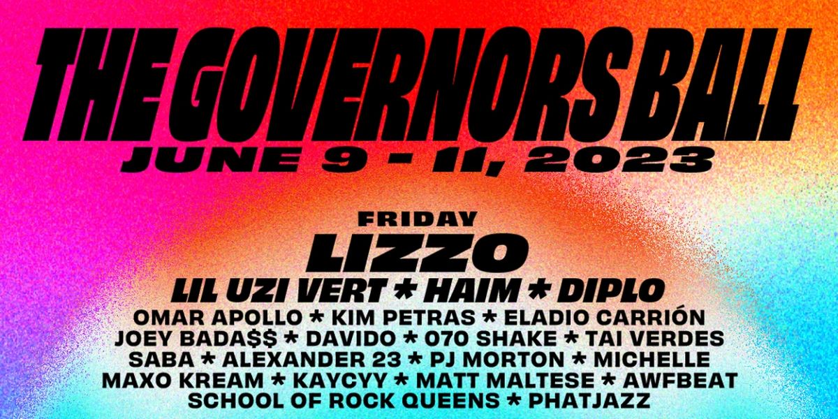 Lizzo, Kendrick Lamar & More to Headline Governor's Ball