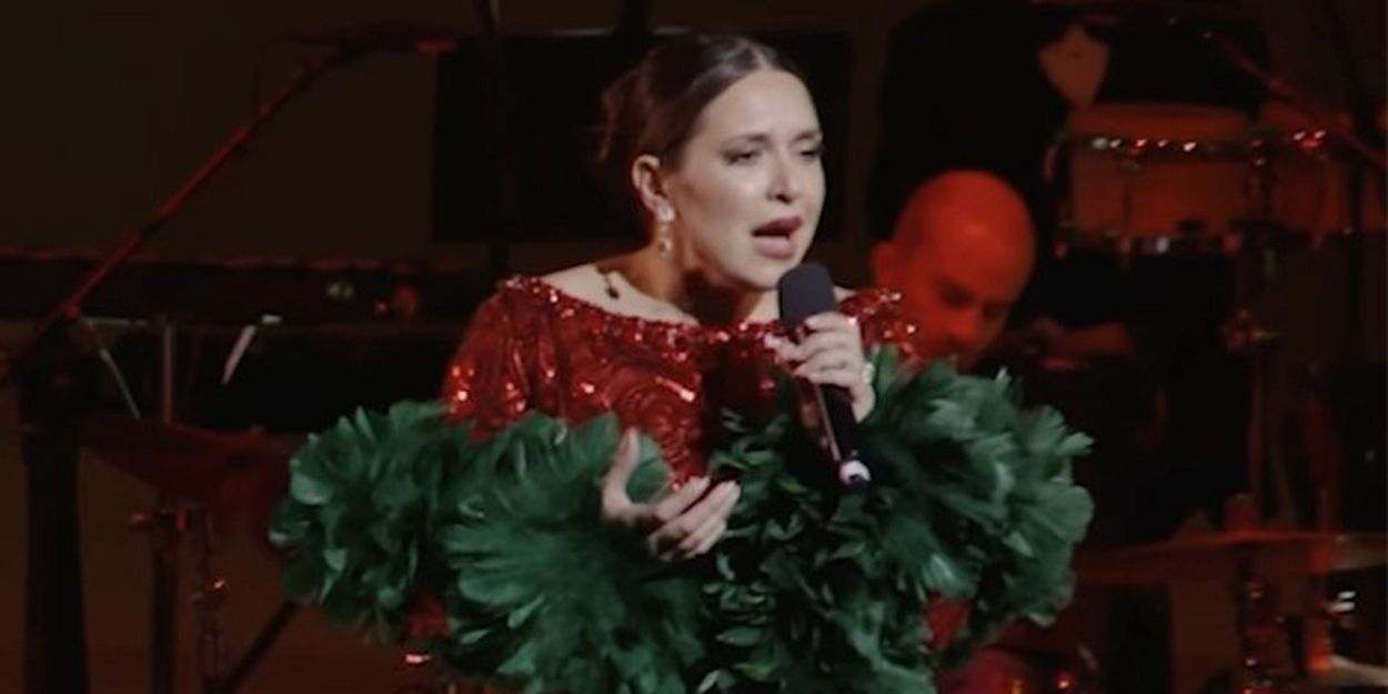 VIDEO: Watch Jessica Vosk Sing 'Have Yourself a Merry Little Christmas' from GET… Video