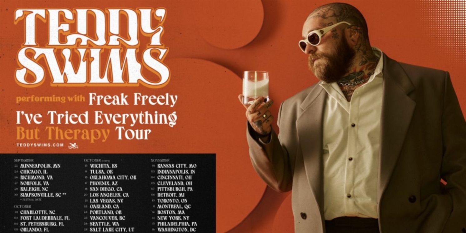 Teddy Swims Announces Fall 2023 North American Tour  Image