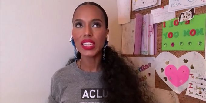 VIDEO: Kerry Washington Reveals How She Talks to Her Kids About Politics