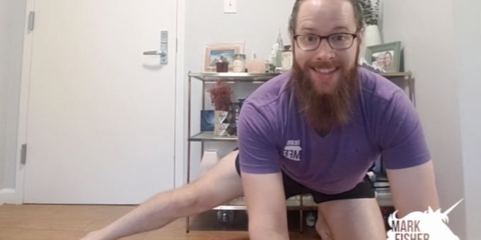 BWW Exclusive: Daily #MobilityMinute with Mark Fisher Fitness Trainer Harold Gibbons- The Adductor Rockback