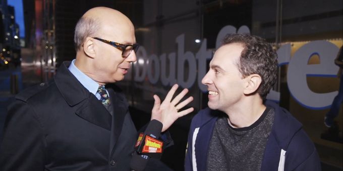 VIDEO: Hangin' on 43rd Street with MRS. DOUBTFIRE's Rob McClure!
