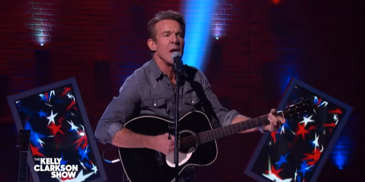 VIDEO: Dennis Quaid Sings 'America, I Love You, Too' on THE KELLY CLARKSON SHOW Video