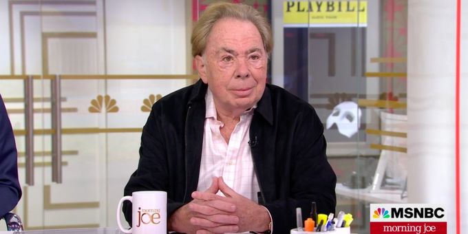 Video: Andrew Lloyd Webber Talks Broadway Economics, PHANTOM Closing & More on MORNING JOE