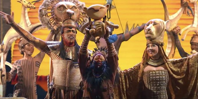 VIDEO: THE LION KING Performs 'The Circle of Life' on THE LATE SHOW