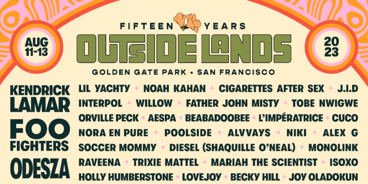 Foo Fighters, Kendrick Lamar, ODESZA & More to Headline Outside Lands Festival