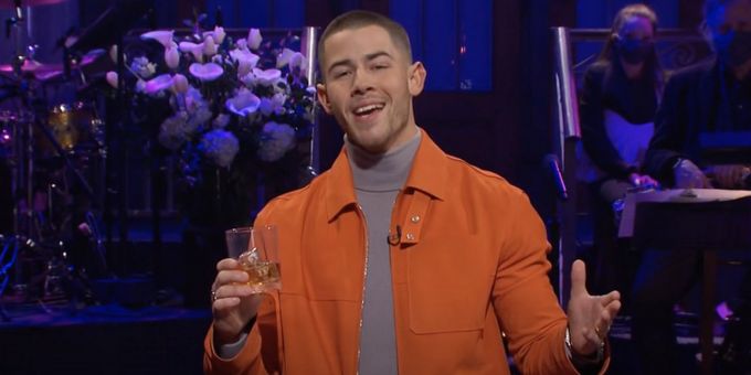 VIDEO: Nick Jonas Pays Tribute to Broadway With 'Drink With Me' From LES MISERABLES on SATURDAY NIGHT LIVE