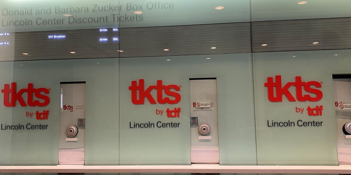 TDF's TKTS Discount Booth at Lincoln Center to Reopen in September