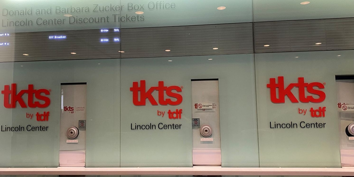 TDF's TKTS Discount Booth at Lincoln Center to Reopen in September  Image