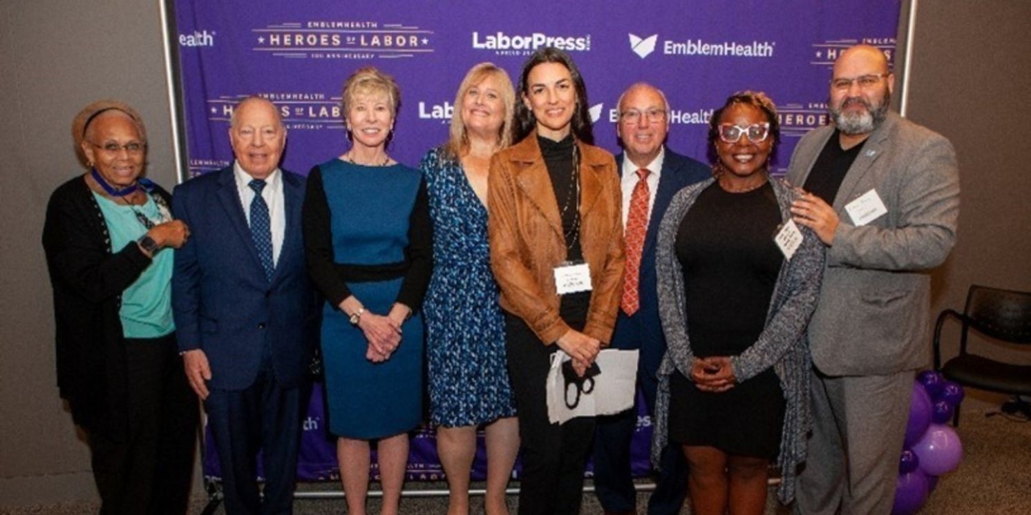Working Theater Honored at EmblemHealth 10th Annual Heroes of Labor Awards  Image