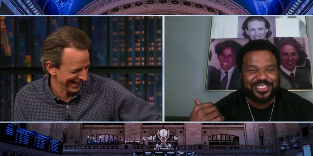 VIDEO: Craig Robinson Talks About THE OFFICE Leaving Netflix on LATE NIGHT WITH SETH… Video