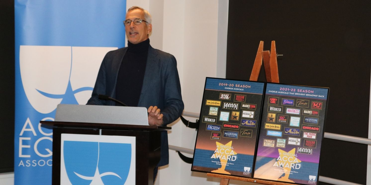 Actors' Equity Presents Special ACCA Award Honoring Broadway Chorus Members  Image