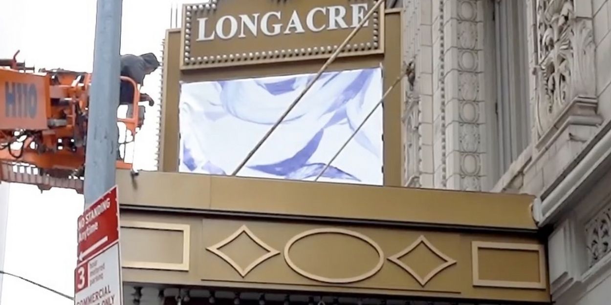 VIDEO: Watch the DIANA Marquee Go Up at the Longacre Theatre! Video