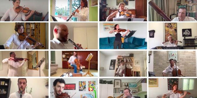 VIDEO: Israel Philharmonic Orchestra Records Virtual  Passover Music Medley